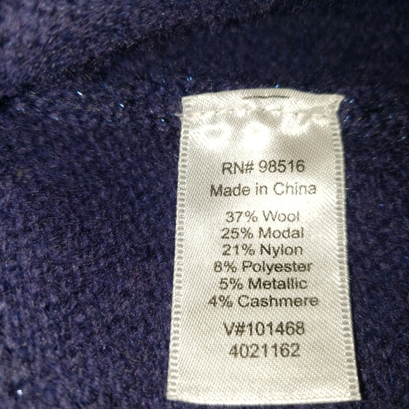 Coldwater Creek Wool/Cashmere blend Cardigan - Picture 9 of 9